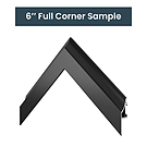 Product image of SAMPLE - Anodized Black Alloy - Profile: Scoop