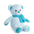Product image for Asher Bear with Scarf Baby Blue (60cmHT)