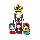 Product image for Íman com a Aparição de Fátima
