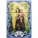 Product image for Azulejo de Nª Senhora do Carmo 6 peças