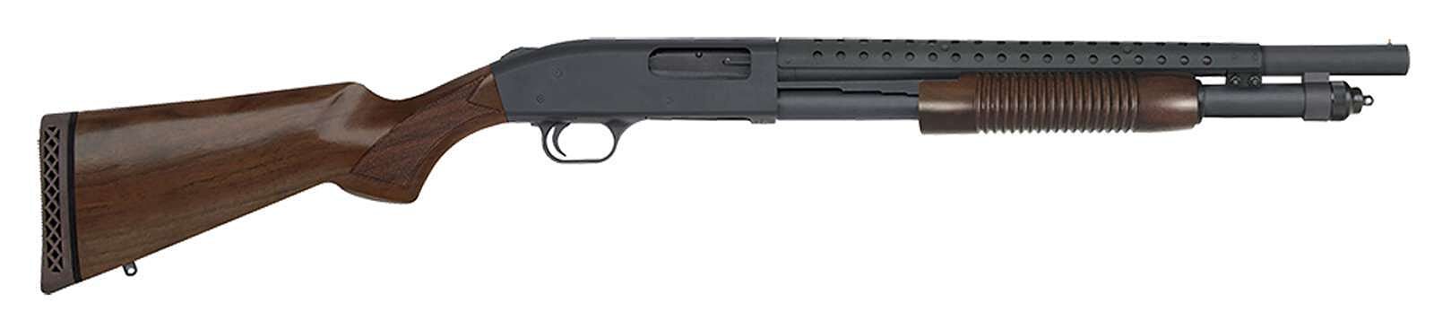 Mossberg 50693 590 12 GA 8+1 Pump Action Shotgun, Blued Finish