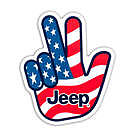 Product image for Jeep - USA Wave Sticker