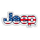 Product image for Jeep - Freedom Logo Sticker