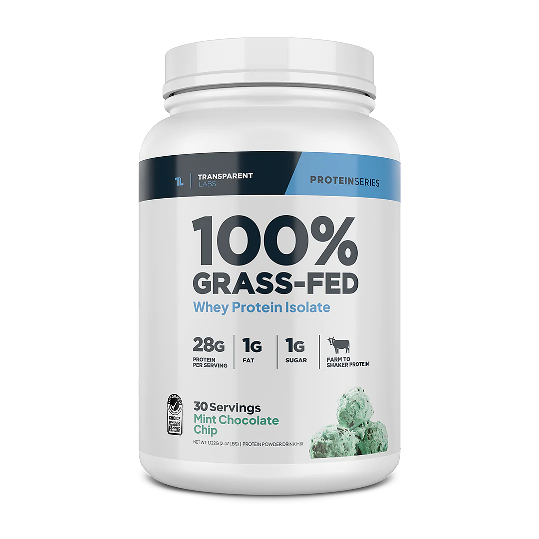 Transparent Labs Grass Fed Isolate 30srv