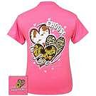 Product image for Girlie Girl Originals Choose Love Hearts T-Shirt