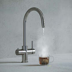 Verana 3-in-1 Square Instant Boiling Water Tap - Matt Black