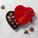Product image for Milk Chocolate Heart Gift Box, 12 pc