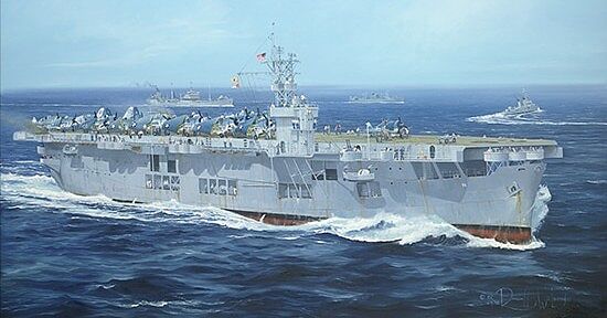 USS Salem CA-139 Heavy Cruiser 1/350 Very Fire