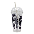Product image for Shmoo Official Smoothie Cups with Lids & Straws