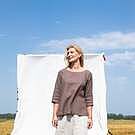 Product image for JANUARY loose linen top