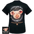 Product image for Girlie Girl Originals Nose Business Pig T-Shirt