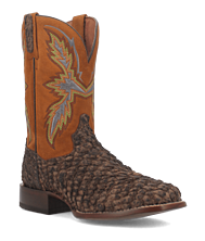 ALAMOSA FULL QUILL OSTRICH BOOT