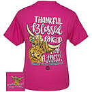 Product image for Girlie Girl Originals Thankful Blessed Mess T-Shirt