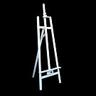 Product image for New White Wedding Foldable 165cm Wooden Tripod Easel Artist Art Painting Stand