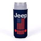 Product image for Jeep - Stars & Slots Slim Can Holder