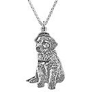 Product image for Personalized Custom Dog Cat Image 925 Sterling Silver Pet Necklace