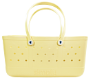 Product image for Simply Southern Solid Sun Yellow Beach Waterproof Washable Utility Tote Bag