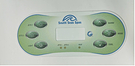 Product image for OP11-0145-08 Artesian South Seas 2 Pump Overlay for Control Panel VL620S