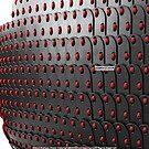 Product image for 150 Pcs Black Loose Scale Mail Armor Polyproylene Plates Medieval SCA Cosplay