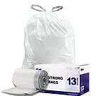 Product image for 13 Gallon Drawstring Bags - 1.2 Mil - 100/Case
