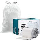 Product image for Simplehuman®* Compatible Trash Bags - Code N - 12-13 Gallon - 50/Case