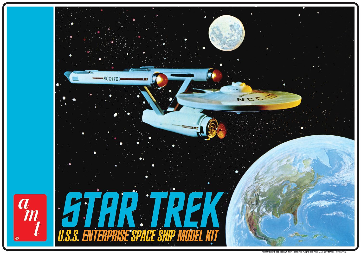 Star Trek USS Enterprise NCC-1701 Refit 1/537 AMT Models