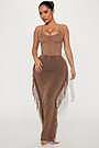 sahara dress fashion nova Vestido Maxi Sahara Short Sleeve - Caf/Combinado