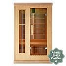 Product image for Hirsi 2 Person Carbon Fibre Infrared Home Sauna