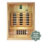 Product image for Helle 2 Person Hybrid Carbon Fibre Infrared Home Sauna