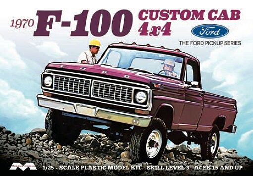 メビウスモデル 1/25 1972 ford f-250 レンジャーXLT 1972 Ford F250 Ranger XLT Pickup Truck w/Snow Plow 1/25 Moebius