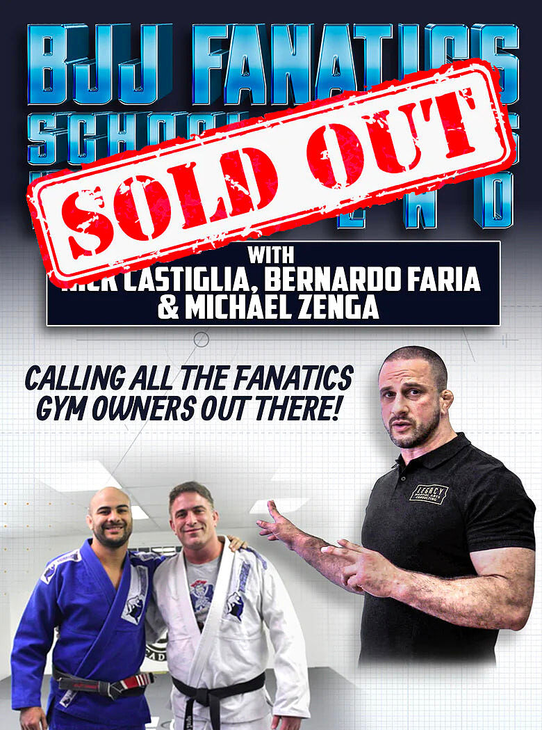 BJJ Fanatics School Owners Weekend With Nick Castiglia, Michael Zenga and Bernardo Faria cover art
