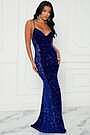 kaylia sequin maxi dress Kaylia Sequin Maxi Dress