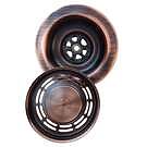 Product image for FSW9011 COPPER PLATED SINK STRAINER, REGULAR PIN