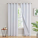 Product image for 100% Blackout Curtains Dakota Hamilton with Insulight Membrane