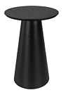 Product image for Black Pedestal End Table | OROA Jazz