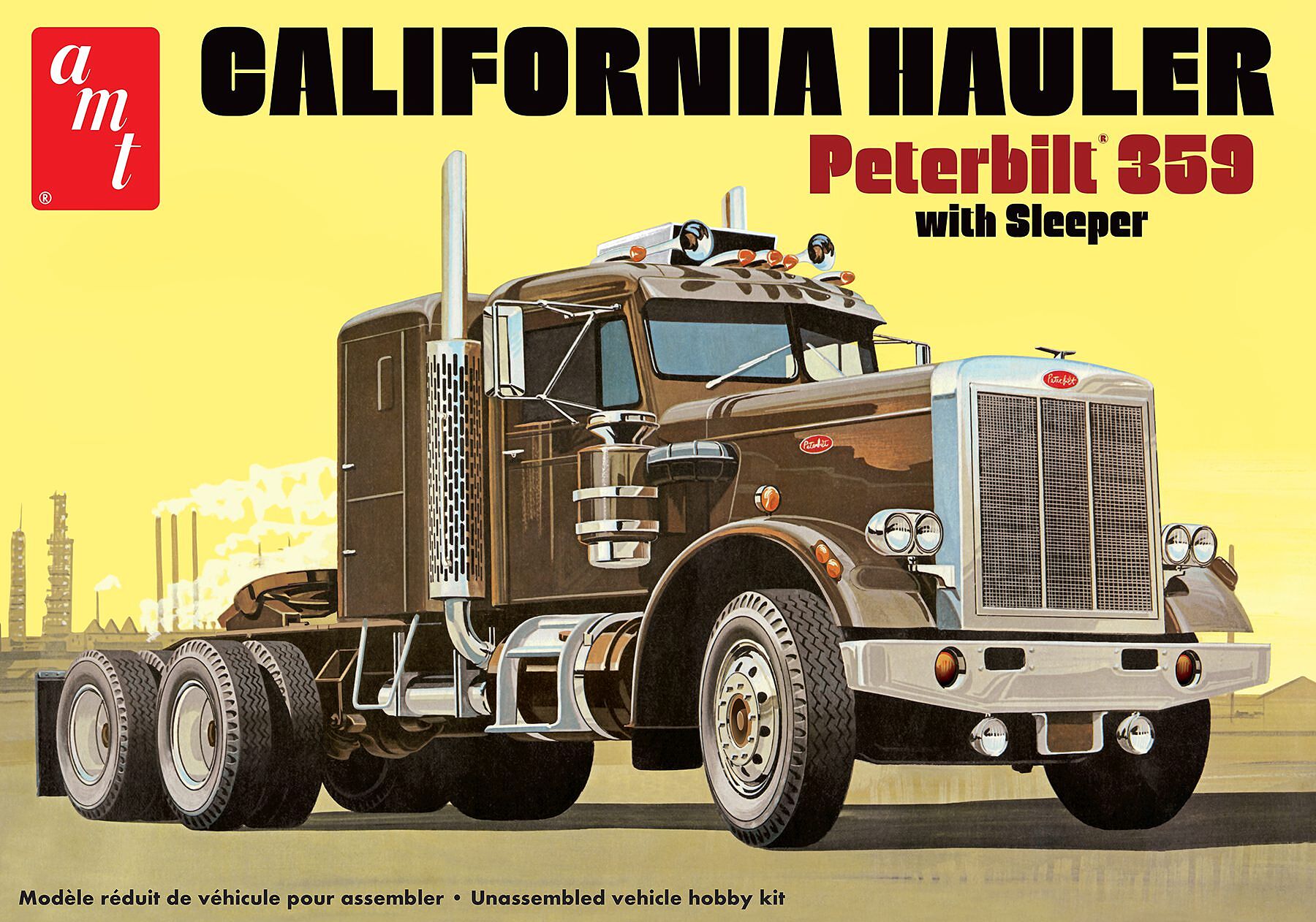 Gulf Kenworth K-123 Cabover Tractor 1/25 AMT