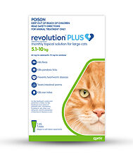 Revolution Plus Cat Small Yellow CanadaVet