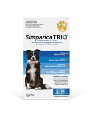Credelio Plus Dog Medium 12.1 - 24lbs Orange