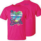 Product image for Girlie Girl Originals Heart Beach T-Shirt