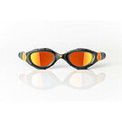 Product image for Predator Flex Swimming Goggles - Titanium Lens - Grey Black Mirrored Orange