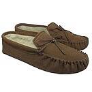 hard sole moccasin slippers