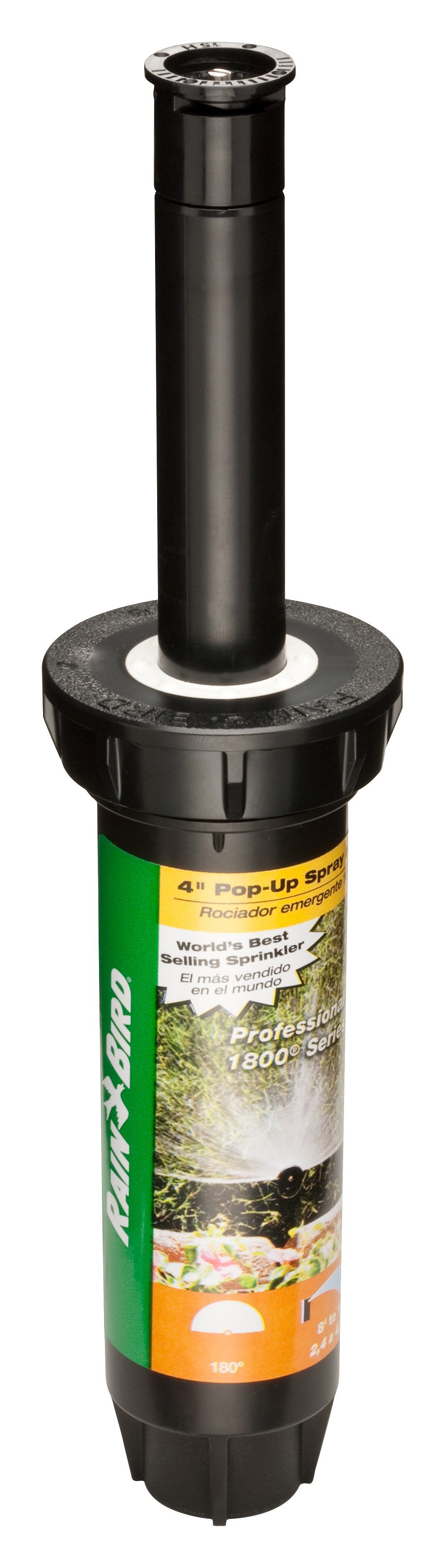 リズハリシャイン 1804HDS - 4 in. Pop-up Spray Head - Dual Spray Half Circle