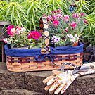 Garden Gathering Basket | Amish Harvest & Farmers Market Basket
