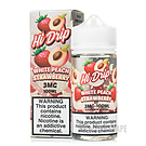 White Peach Strawberry - Hi Drip - 100ml - Giant Nic White Peach Strawberry - Hi Drip - 100ml - Giant Nic