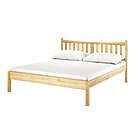 Product image for Dahlian Solid Pine Timber Bed Frame - Natural