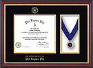 Product image for Phi Kappa Phi Honor Society - Medal Certificate Frame