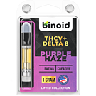 Product image for THCV + Delta 8 THC Vape Cartridge - Purple Haze - Vape Cartridge