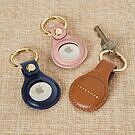 Product image for Carrie Leather AirTag Key Fob