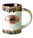 Product image for Florida Copper Medallion Green Mug