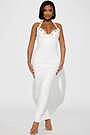 slim fit dress slacks Penelope Chiffon Dress